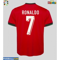 Portugal Cristiano Ronaldo #7 Heimtrikot EM 2024 Kurzarm